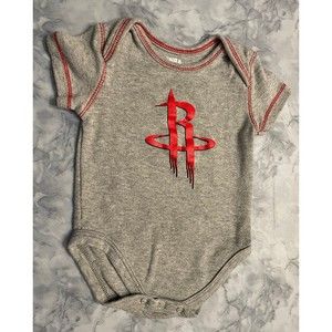 NBA Houston Rockets Basketball Baby Onesie Bodysuit, Size Newborn, 0-3 months